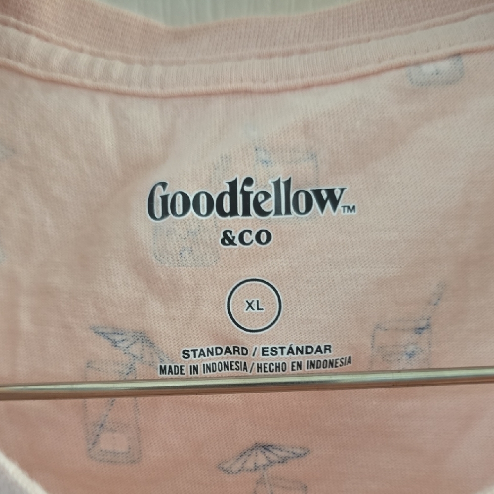 Goodfellow & Co Pink Short Sleeve Tee - Picture 2 of 5
